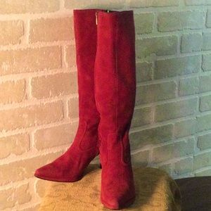 Colin Stuart for VS, Garnet Suede, 2.75” Heel, ❤️